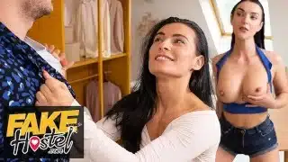 Fake Hostel – Cumming inside strange girl and asking her to marry leads to fun threesome