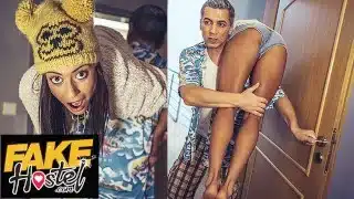 Fake Hostel – Wild sex for fit Mauritius girl with petite ass and tight wet pussy