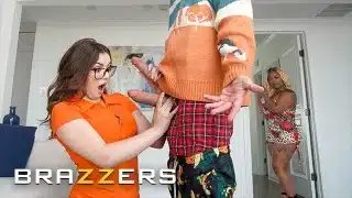 BRAZZERS – Avery Jane Notices Apollo’s Double Dick & Wants Her Share After His Gf Leana Lovings