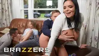 BRAZZERS – Naughty Couple Sofia Lee & Sam Seduce Ivy Maddox & Danny For A Soft Swinging Session